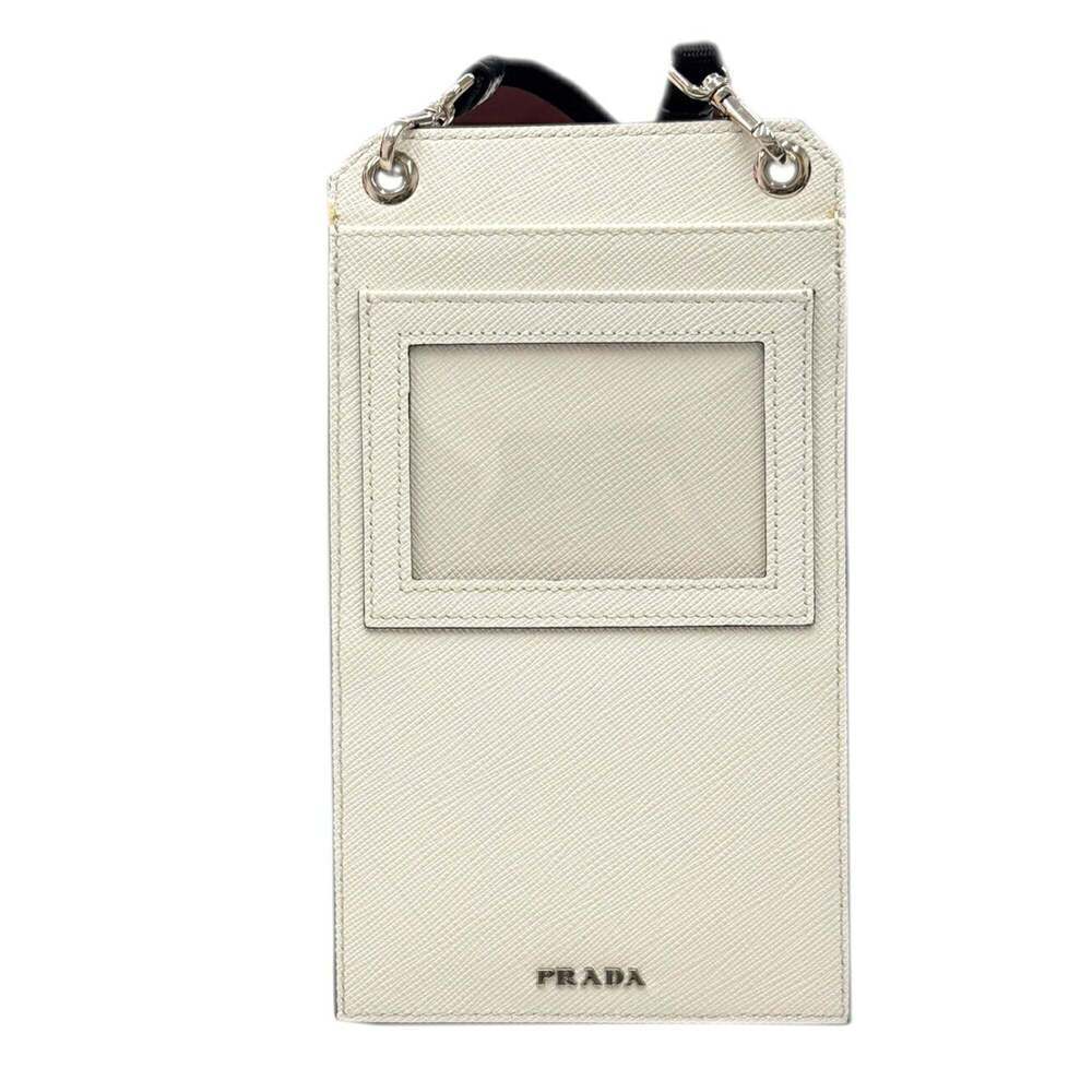 PRADA Black Leather Shoulder Bag - Picture 2 of 11